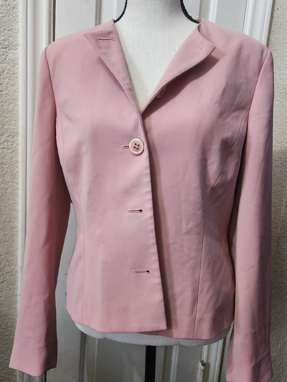 Classic Pink Women's Blazer Jacket